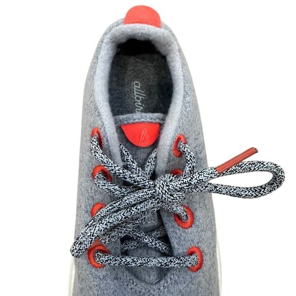 All Birds Women's Light Grey / Blue Wool Runners Size 8 - Picture 5 of 8